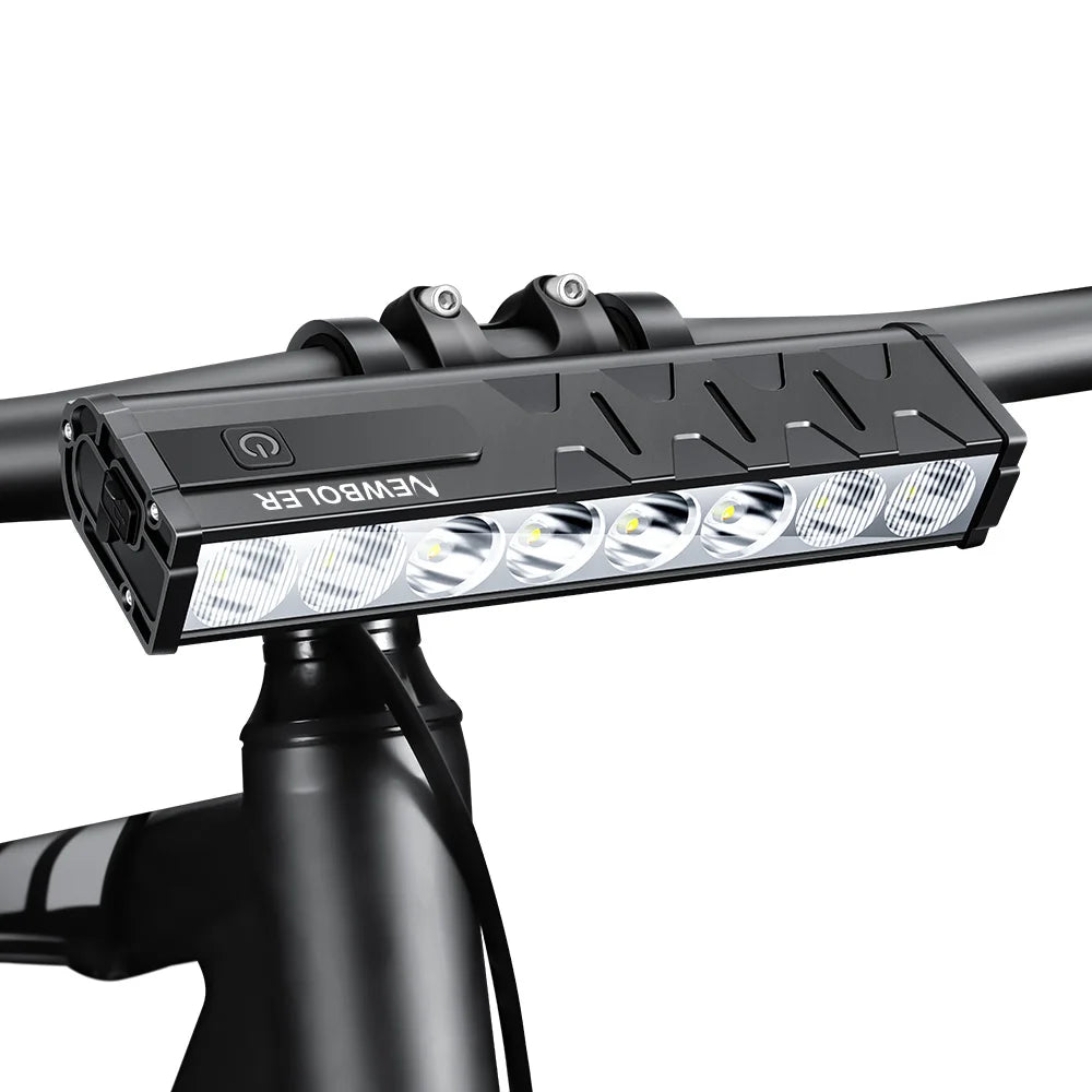 Lampa rowerowa newboler 10000 lumenów - ładowana usb do mtb i szosy