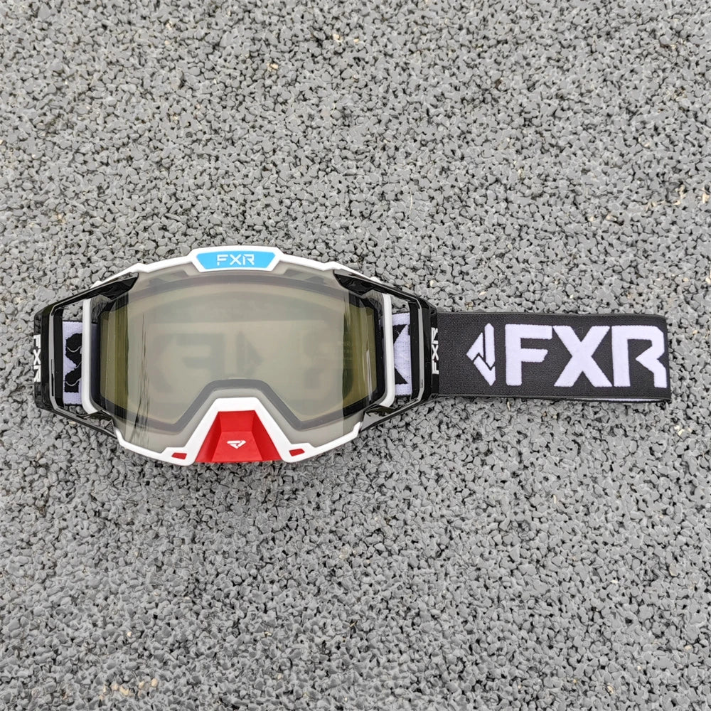 Fxr gogle motocrossowe hd soczewka przeciwmgielna mx mtb okulary na motocykl terenowy