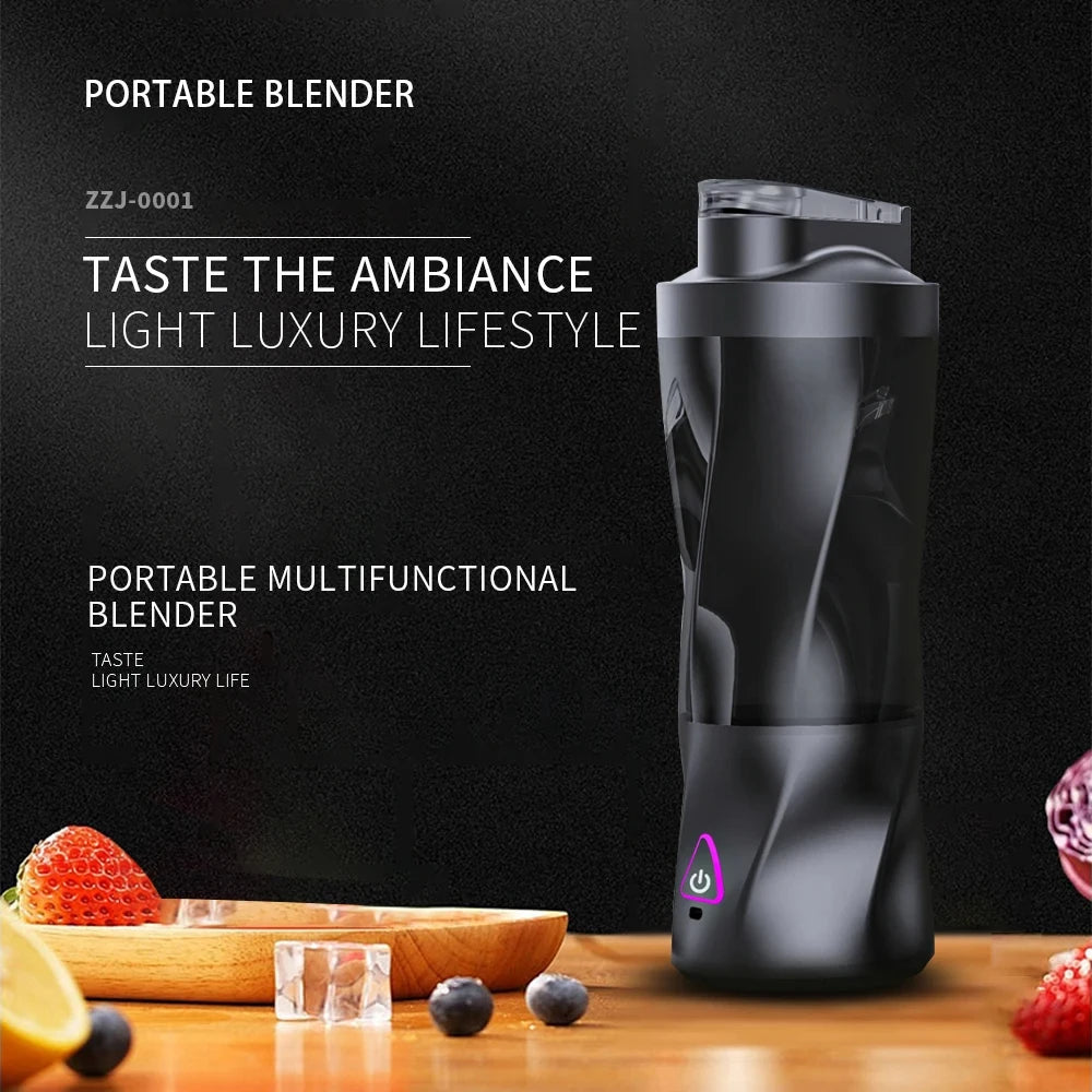 Portable USB Rechargeable Blender & Juicer - 700ML