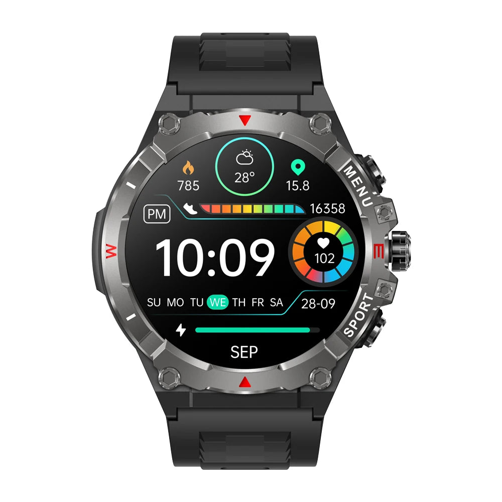Colmi v76 smartwatch gps | ultra amoled i rozmowy bluetooth