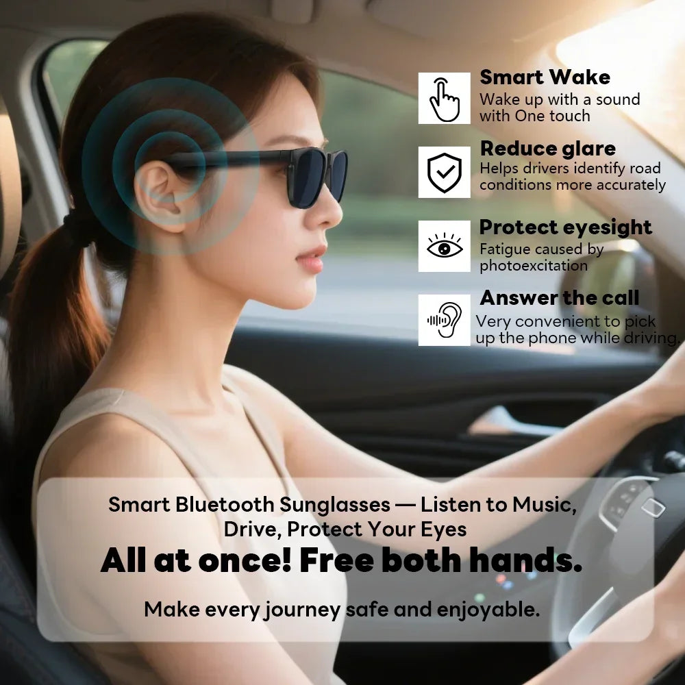 Inteligentne okulary lenovo 2026 ai smart glasses 8k | sterowanie dotykowe, nagrywanie wideo i foto, tłumacz