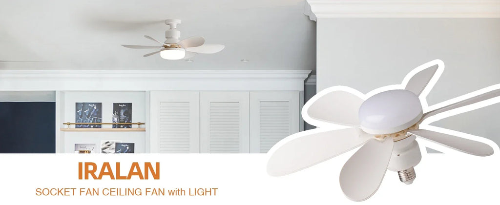 Wentylator sufitowy led vabena 40w e27 ze zdalnym ściemnianiem