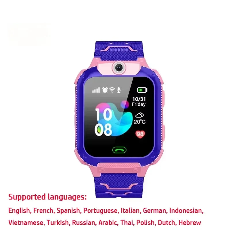 Lenovo 2026 smartwatch dziecięcy 5g – gps, sos, połączenia, kamera, wodoodporny