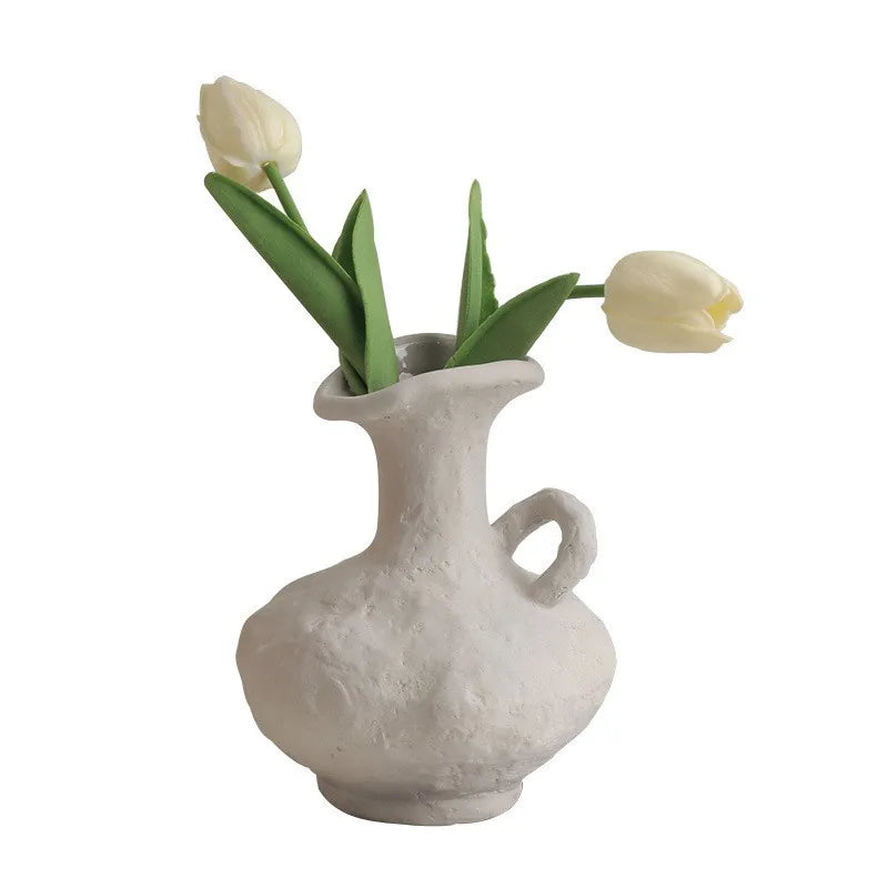 Vabena Nordic Ceramic Hydroponic Vase | Table & Bathroom Decor