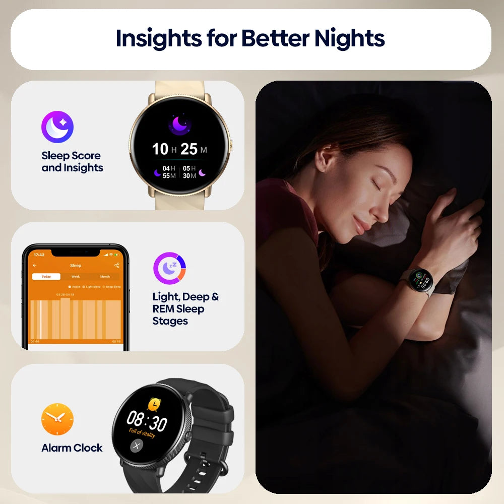 Zeblaze gtr 3 pro: smartwatch z połączeniami głosowymi, wyświetlaczem amoled i ramą ze stali 316l