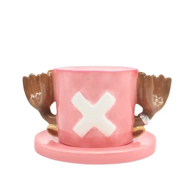 Anime Hat Ceramic Mug & Plate Gift Set - Fandom Present