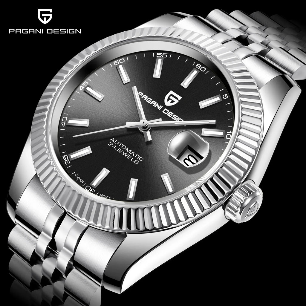 Pagani design 2026 datejust luksusowy męski zegarek mechaniczny pd-1645