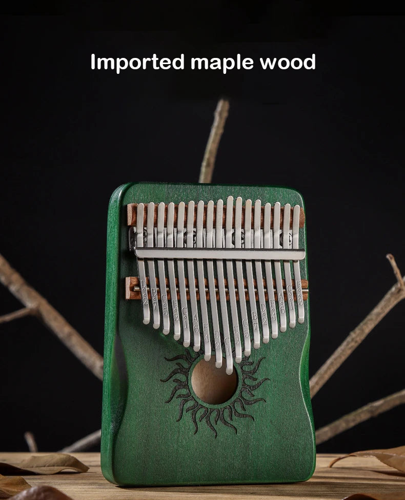Hluru 17 21 klawiszy kalimba pianino palcowe – instrument muzyczny dla początkujących