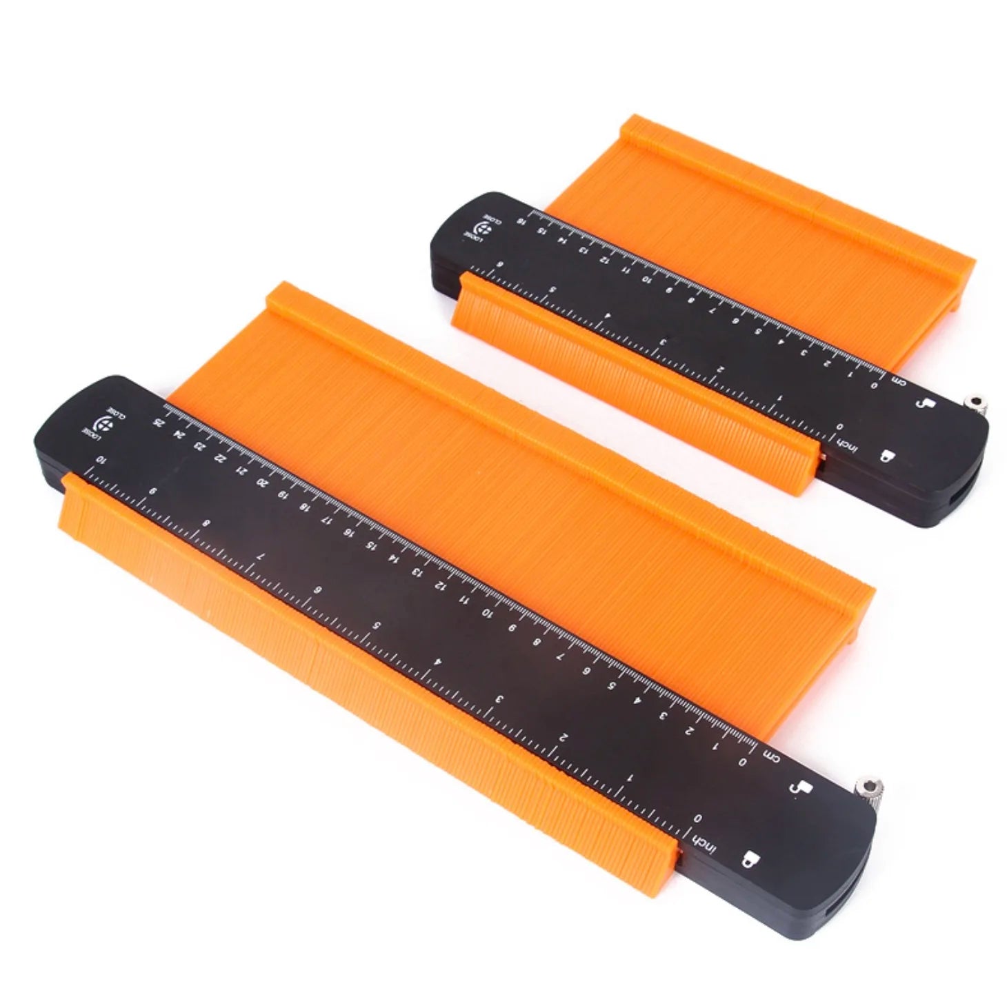Wider Contour Gauge Duplicator with Lock | 6/10 Inch Profile Shape Copy Tool