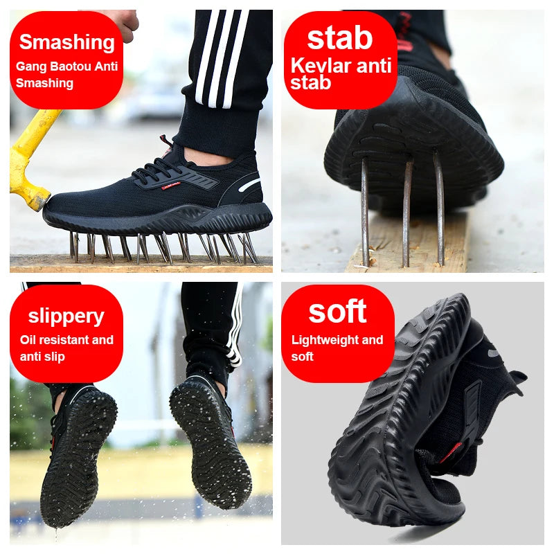 Buty robocze z podnoskiem stalowym | obuwie ochronne