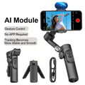 Stabilizator gimbalowy aochuan 3-osiowy do smartfonów z lampą led