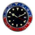 Luxury Modern Metal Wall Clock with Digital Luminescence