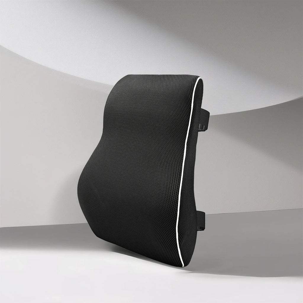 Non-Slip Memory Foam Lumbar Support Pillow - Back Pain Relief