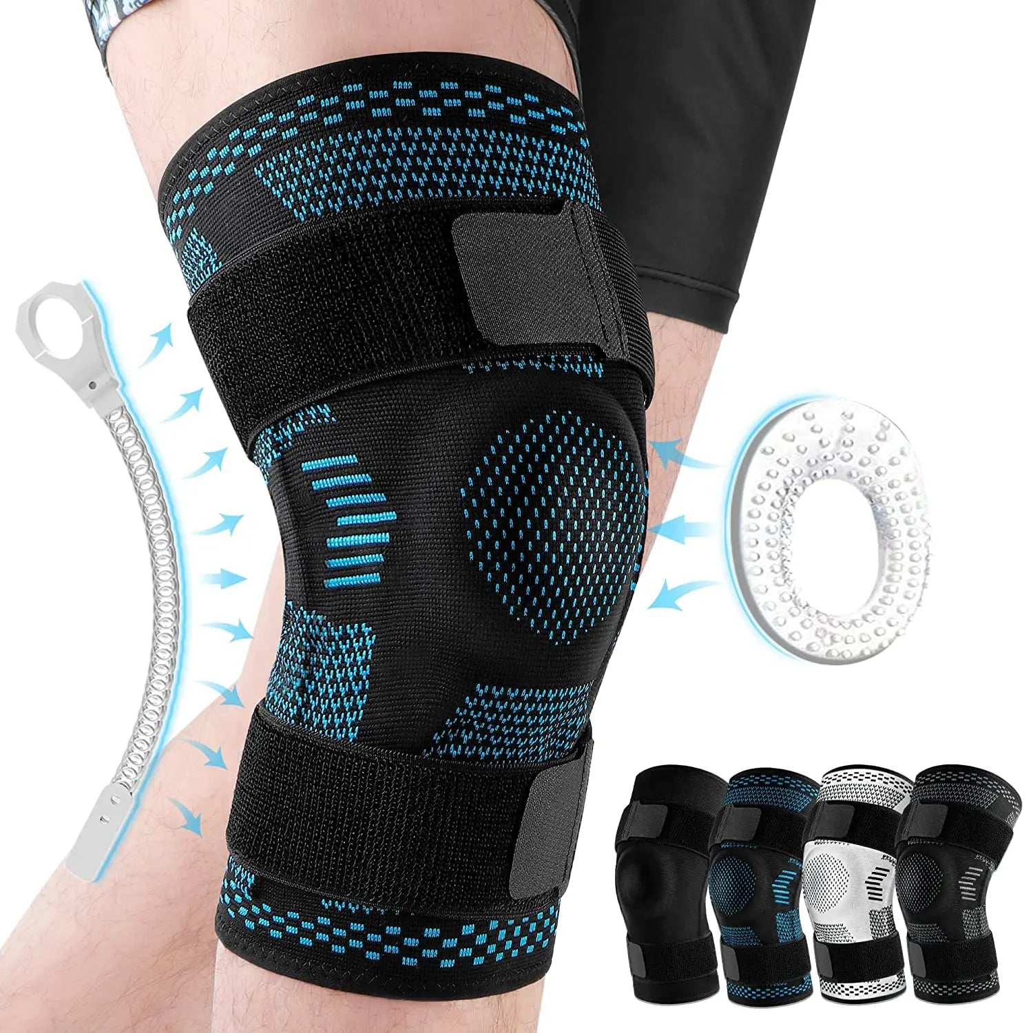 Sports Knee Pads for Meniscus Tear Recovery | Patella Gel Support