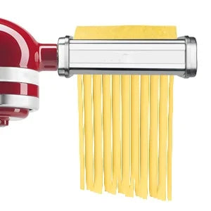 Zestaw nastawek do makaronu kitchenaid – wałkowarka, krajalnice do spaghetti i fettuccine
