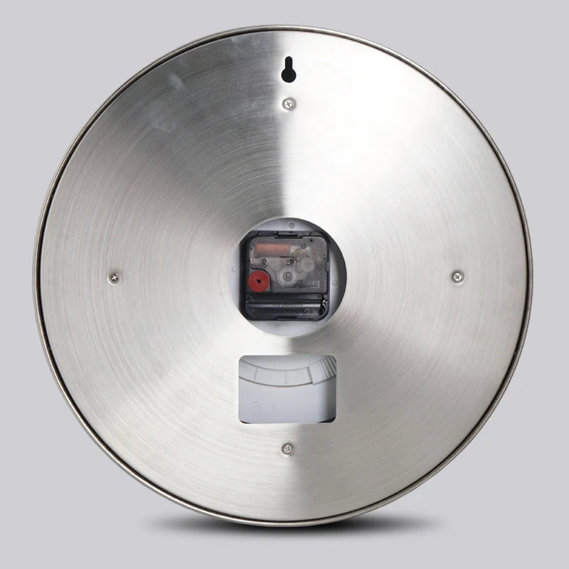 Luxury Creative Metal Wall Clock - Modern Luminescent Design