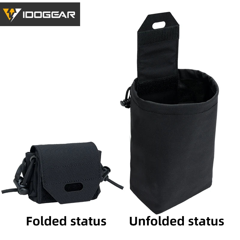 Idogear taktyczna składana torba zrzutowa molle - wytrzymała mini saszetka