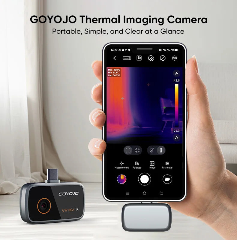 GW192A Thermal Imaging Camera for Android | Infrared Inspection & Repair Tool