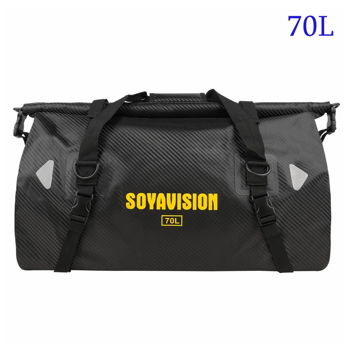 Wodoodporna torba motocyklowa na bagaż | suchy plecak rolowany | 20l, 40l, 66l
