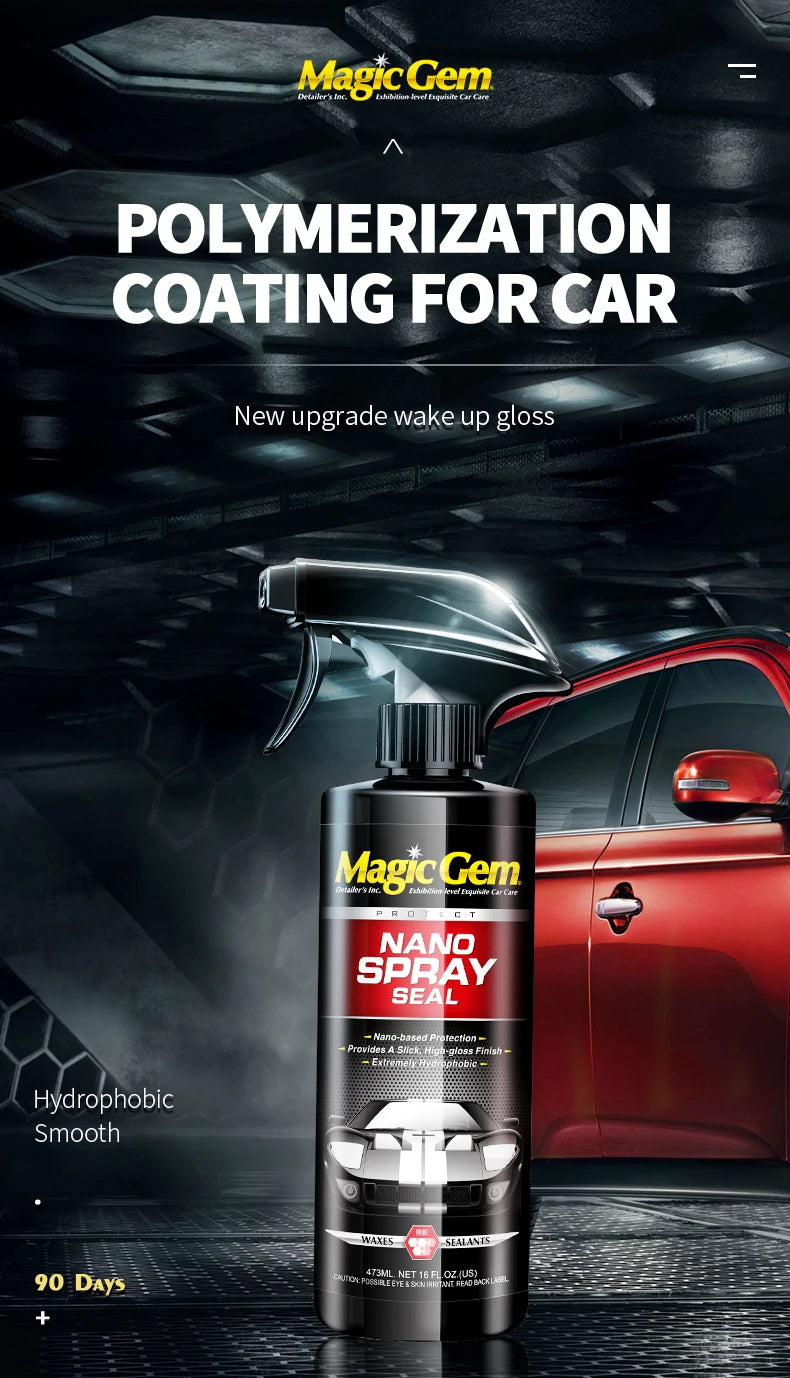 Magiczny klejnot samochodowa nanopowłoka ceramiczna – hydrofobowa ochrona lakieru