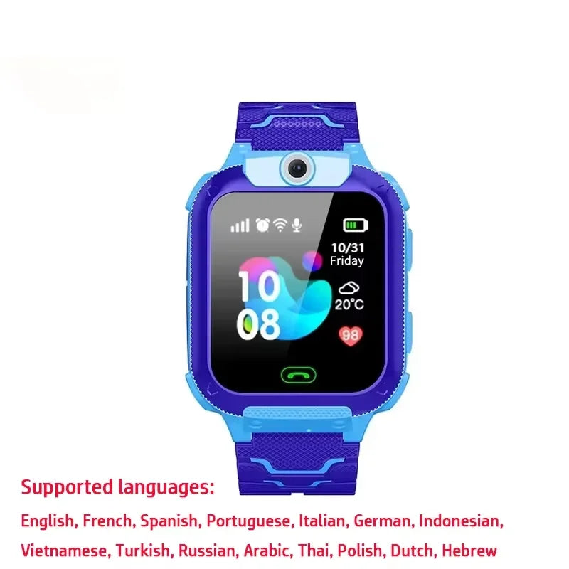 Lenovo 2026 smartwatch dziecięcy 5g – gps, sos, połączenia, kamera, wodoodporny