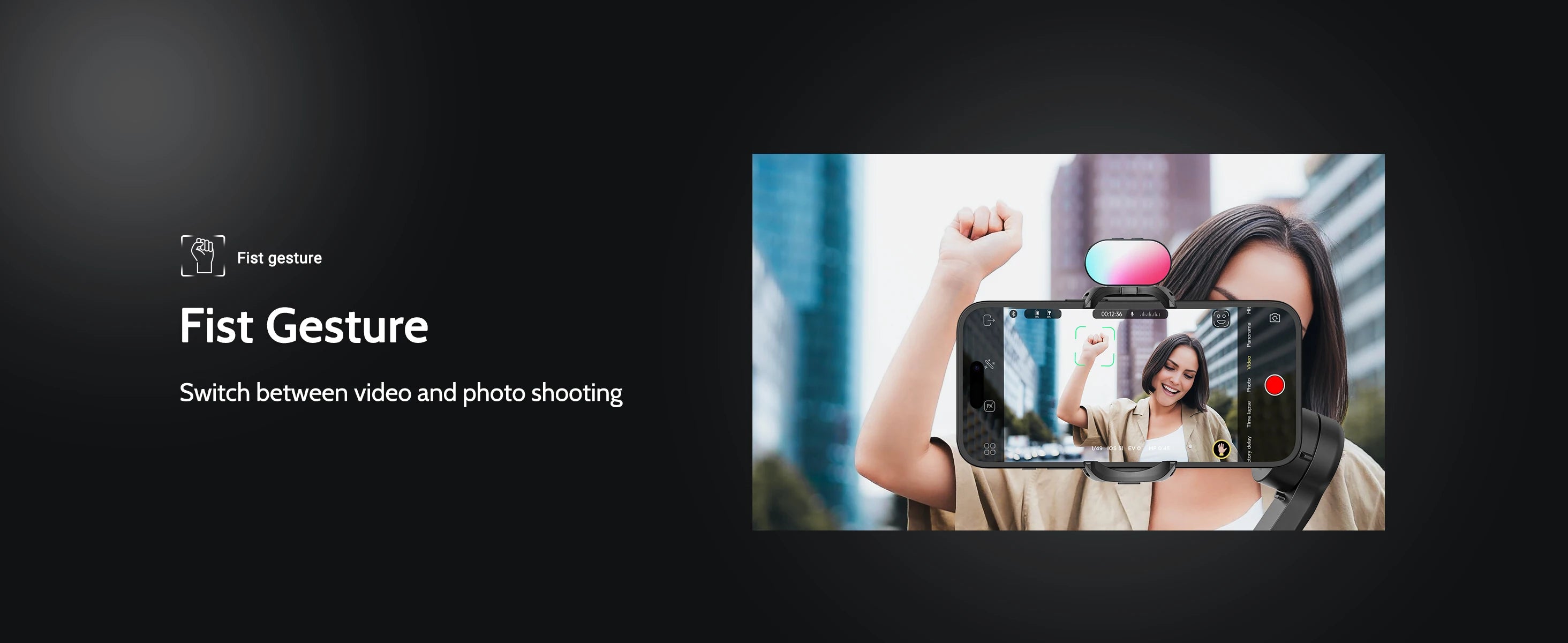AOCHUAN Smart Xpro: Professional 3-Axis Smartphone Gimbal for Creators
