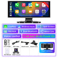 Kamera samochodowa 4k 10/11.26" z bezprzewodowym carplay i android auto | gps | podwójny obiektyw