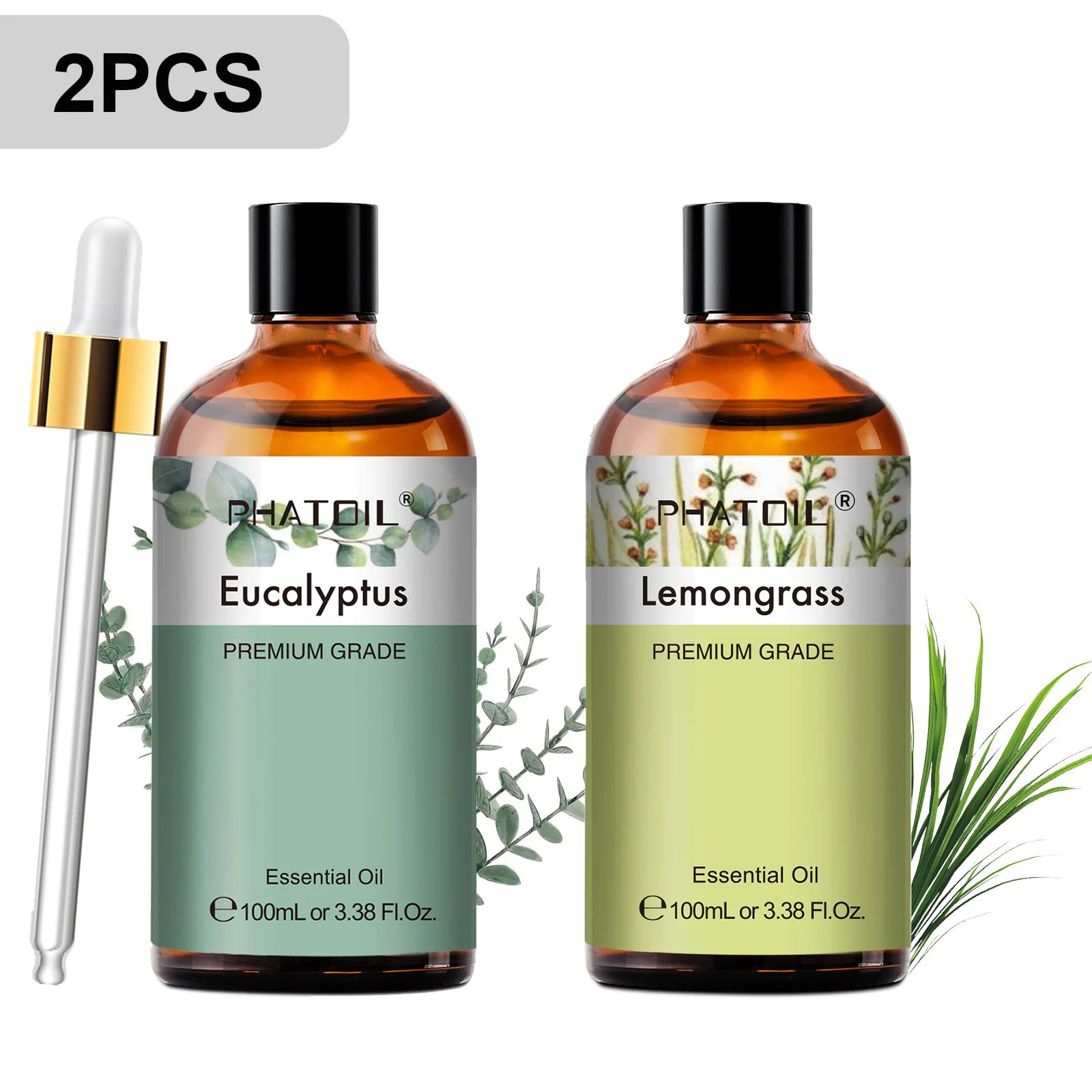 Phatoil premium mieszanka olejków eterycznych - drzewo sandałowe, lawenda, eukaliptus, mięta pieprzowa