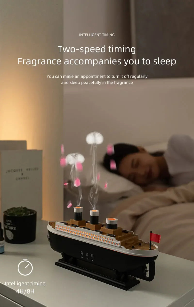 Nawilżacz powietrza crearoma titanic – 250ml z pilotem zdalnego sterowania