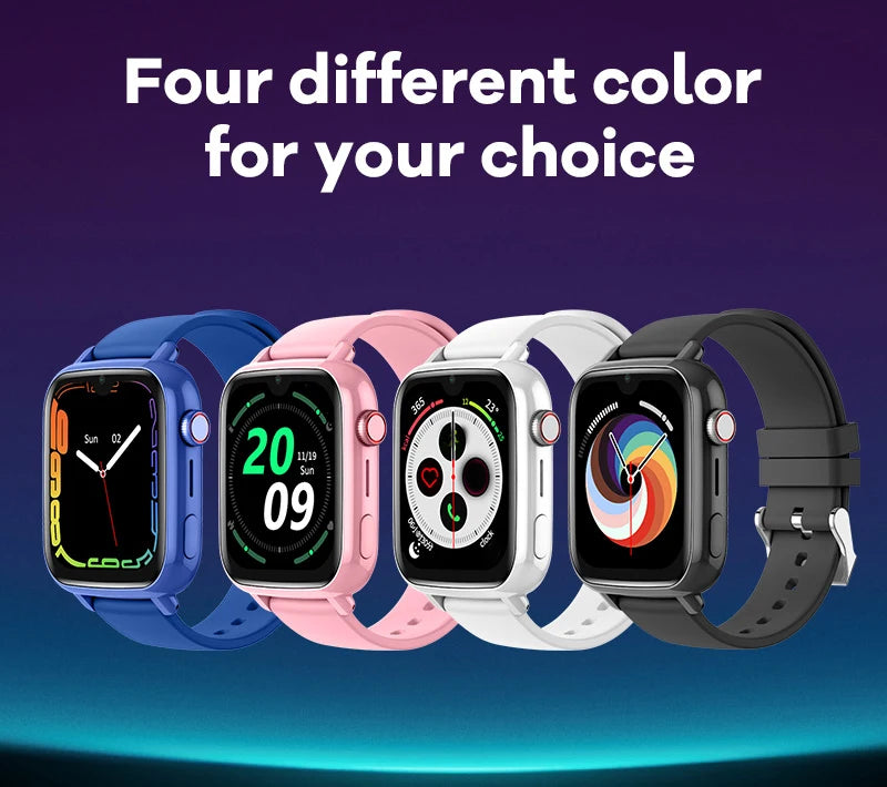 Dziecięcy smartwatch 4g z lokalizatorem gps i funkcją wideo rozmów