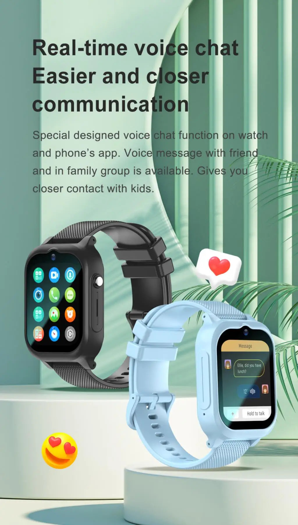 Smartwatch dla dzieci 4g gps: połączenia wideo sos – telefon dla dziecka