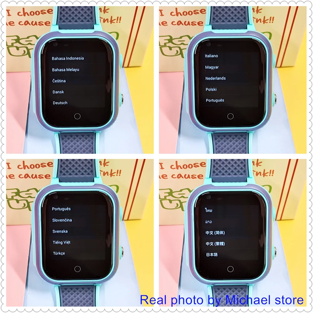 Lt21 smartwatch dla dzieci 4g – gps, rozmowy wideo, sos, wodoodporność ip67