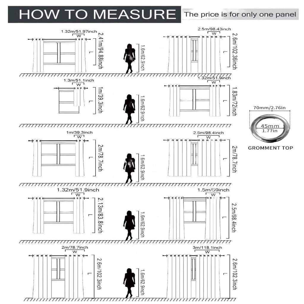 Modern Minimalist Blackout Curtain | Heat Insulating Bedroom Drape
