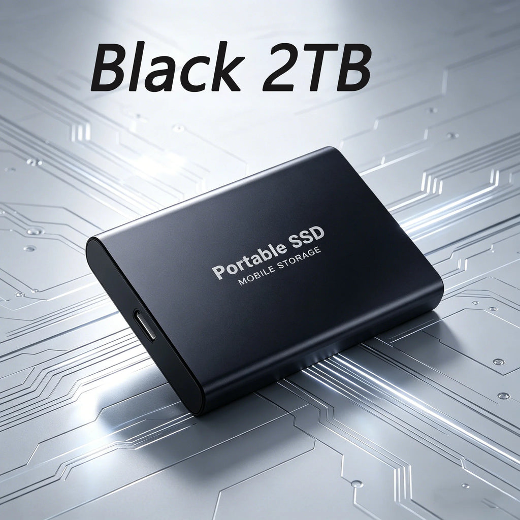 Przenośny dysk ssd 4tb wodoodporny wstrząsoodporny szybki zewnętrzny pro