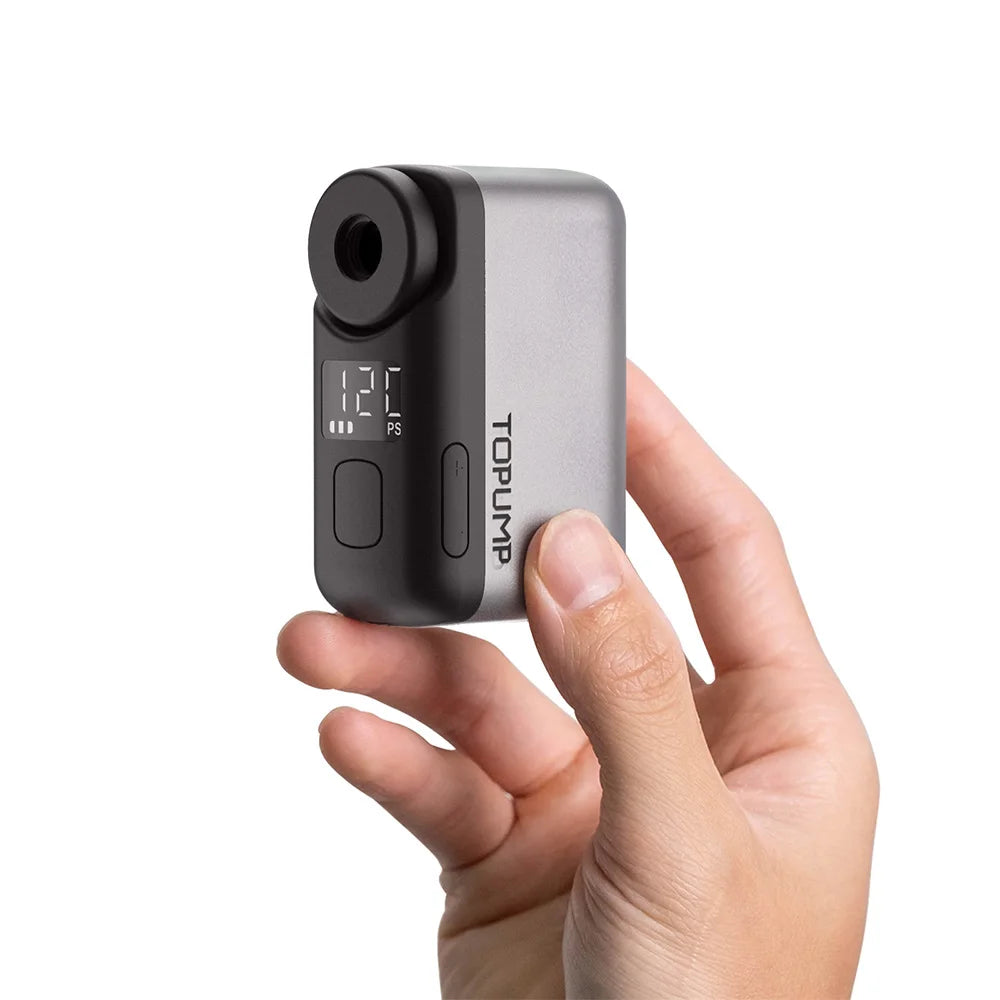 Topump tb2 pro mini elektryczna pompka rowerowa - przenośny kompresor