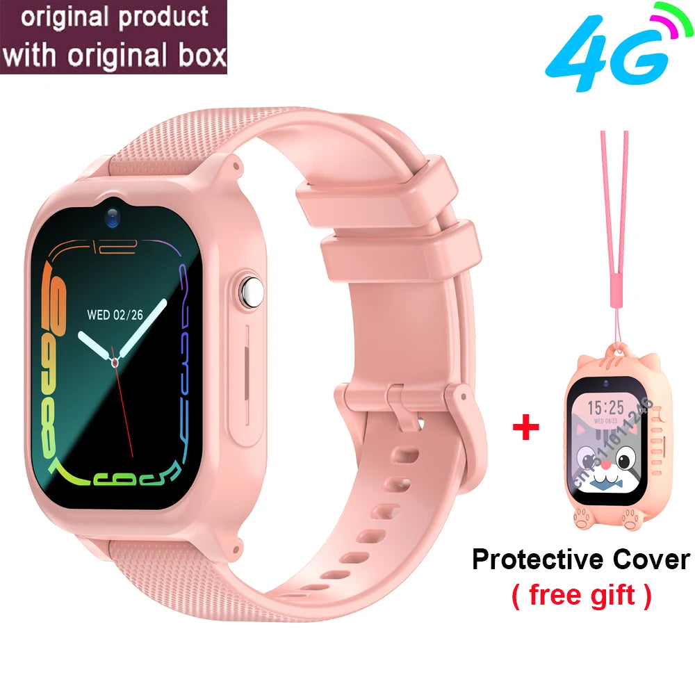 Smartwatch dla dzieci 4g gps: połączenia wideo sos – telefon dla dziecka