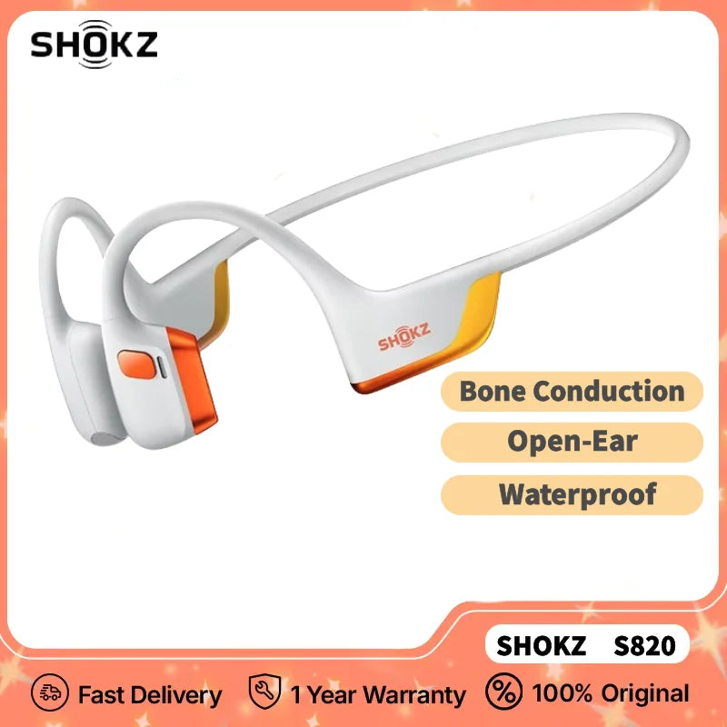 Słuchawki na przewodnictwo kostne shokz openrun pro 2 bluetooth s820 s821mini