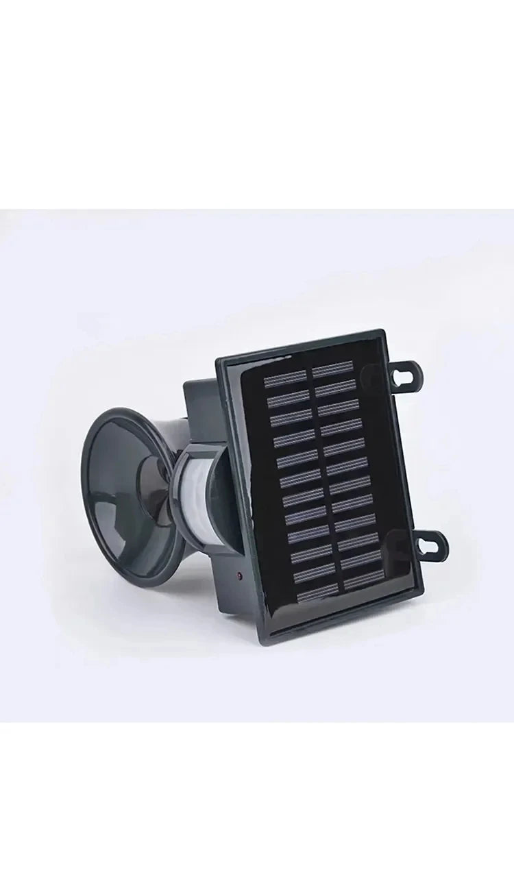 Solar Ultrasonic Animal Repellent - Deer, Cat, Dog, Bird, Mouse Deterrent