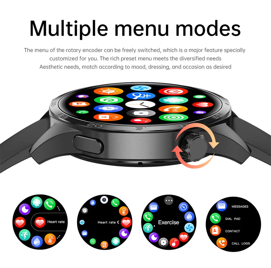 Zegarek smart watch 5 pro | gps, nfc, amoled, rozmowy bluetooth