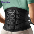 Lower Back Brace for Sciatica & Scoliosis Relief - Lumbar Support