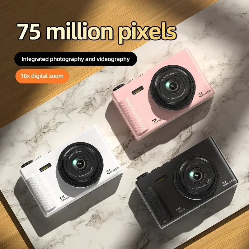 Kamera vlogowa oneplus 5k – 75mp, obrotowy ekran, 18x zoom