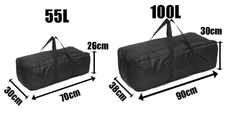 Wodoodporna torba podróżna vabena 1680d heavy-duty | duża pojemność
