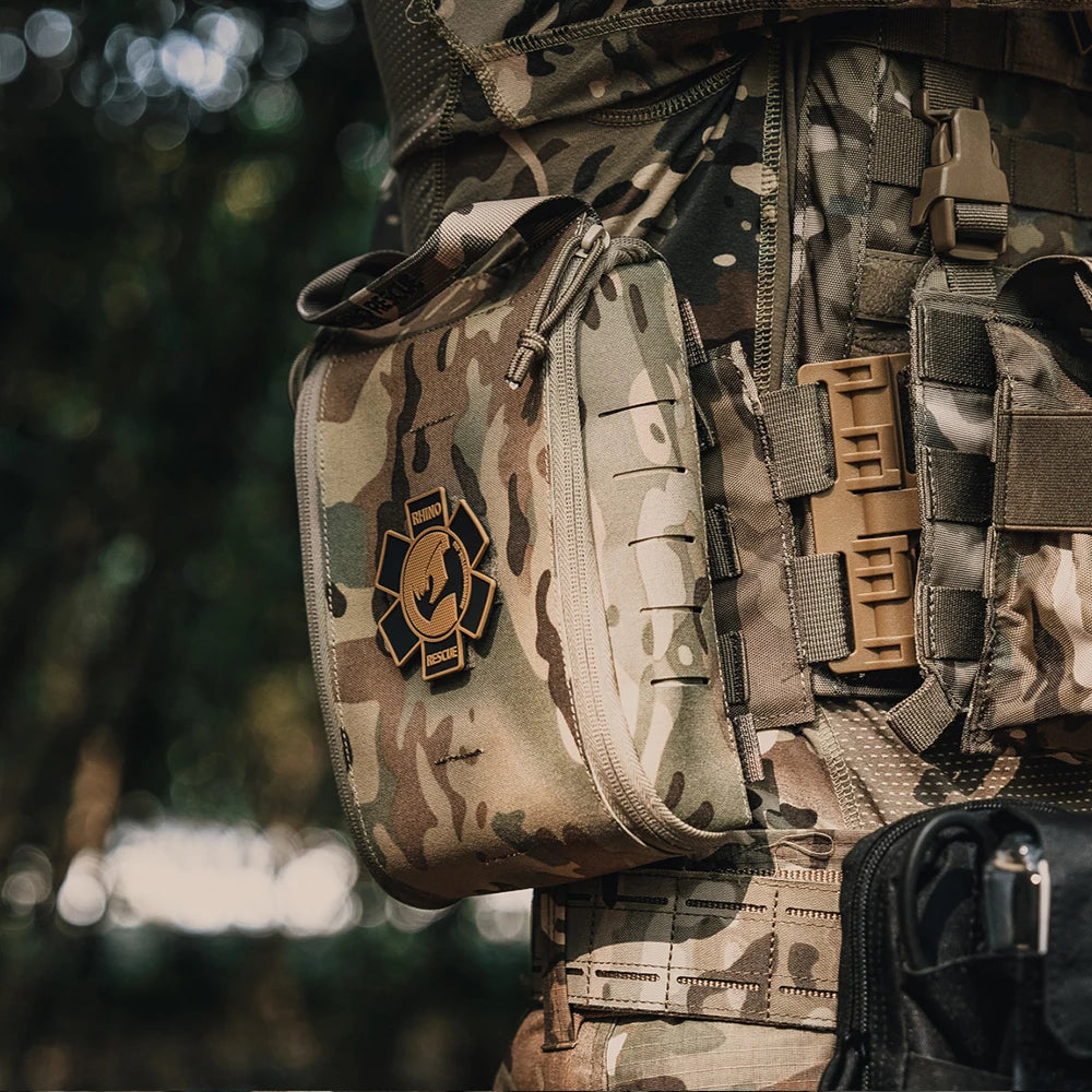 Apteczka rhino rescue 002m molle – niezbędny zestaw pierwszej pomocy outdoor