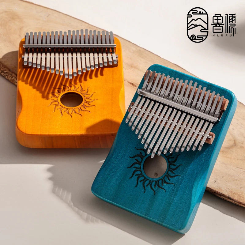Hluru 17 21 klawiszy kalimba pianino palcowe – instrument muzyczny dla początkujących
