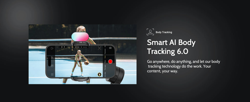 AOCHUAN Smart Xpro: Professional 3-Axis Smartphone Gimbal for Creators