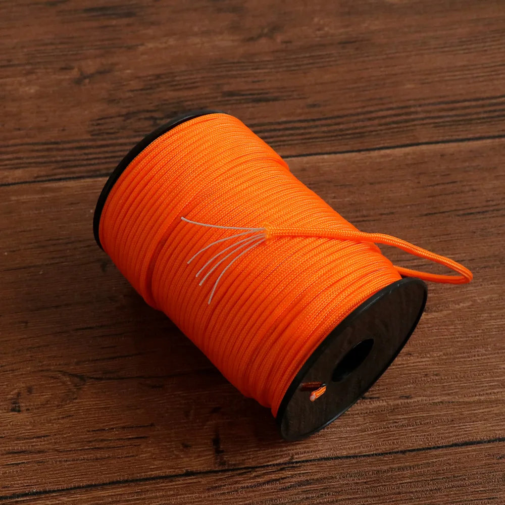 Linka paracord survivalowa vabena 100m 3mm 5-rdzeniowa - do kempingu i namiotów