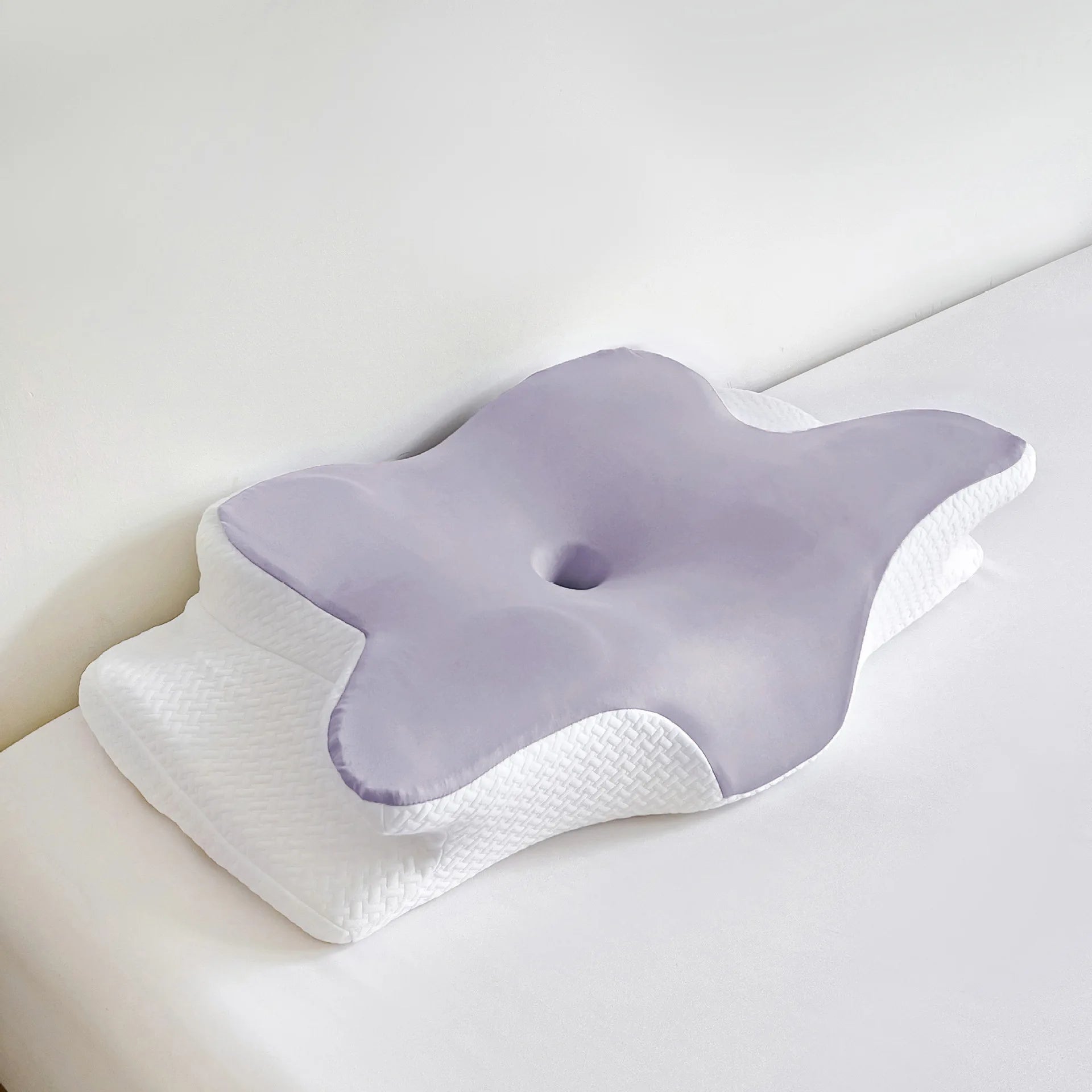 2026 Butterfly Memory Foam Sleep Pillow | Ergonomic Neck Protection & Slow Rebound Comfort