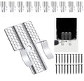 Heavy-Duty Drywall Repair Clips Kit - 10/20 Pcs with Screws for Wood & Steel Studs