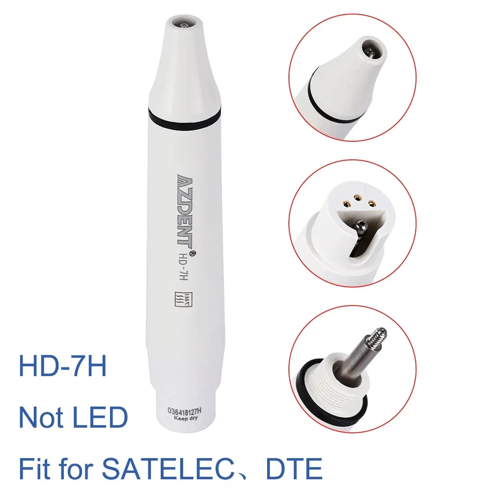 Azdent dentalne ultradźwiękowe końcówki do scalera piezo – sterylizowane w 135°, kompatybilne z satelec, dte, woodpecker, ems, vrn