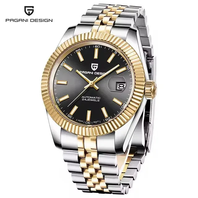 Pagani design 2026 datejust luksusowy męski zegarek mechaniczny pd-1645